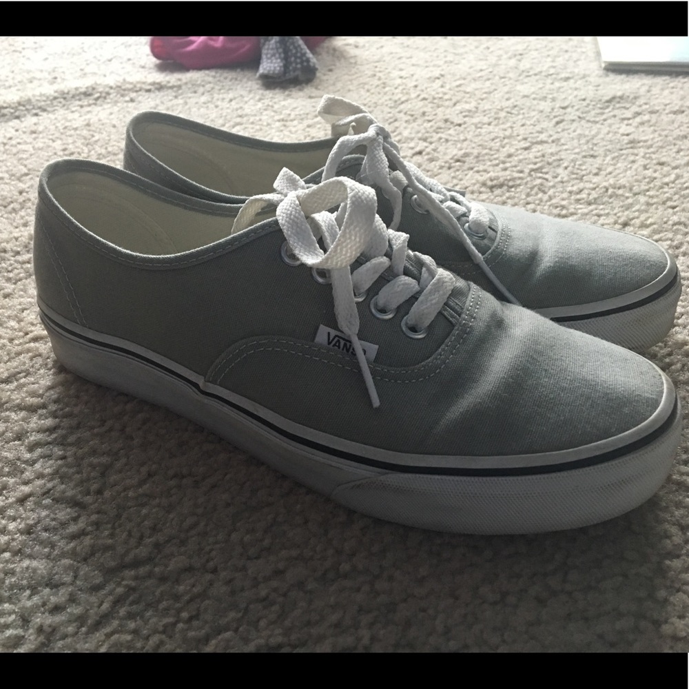 Classic Gray Vans